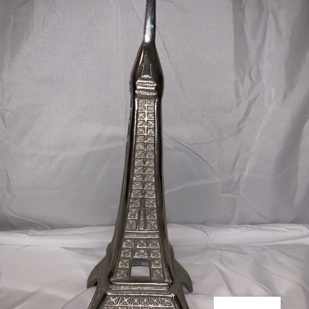Eiffel Tower Home Accent - Nickel Plated - Picture 2 of 2